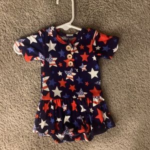 Posh peanut twirl dress/ onesie